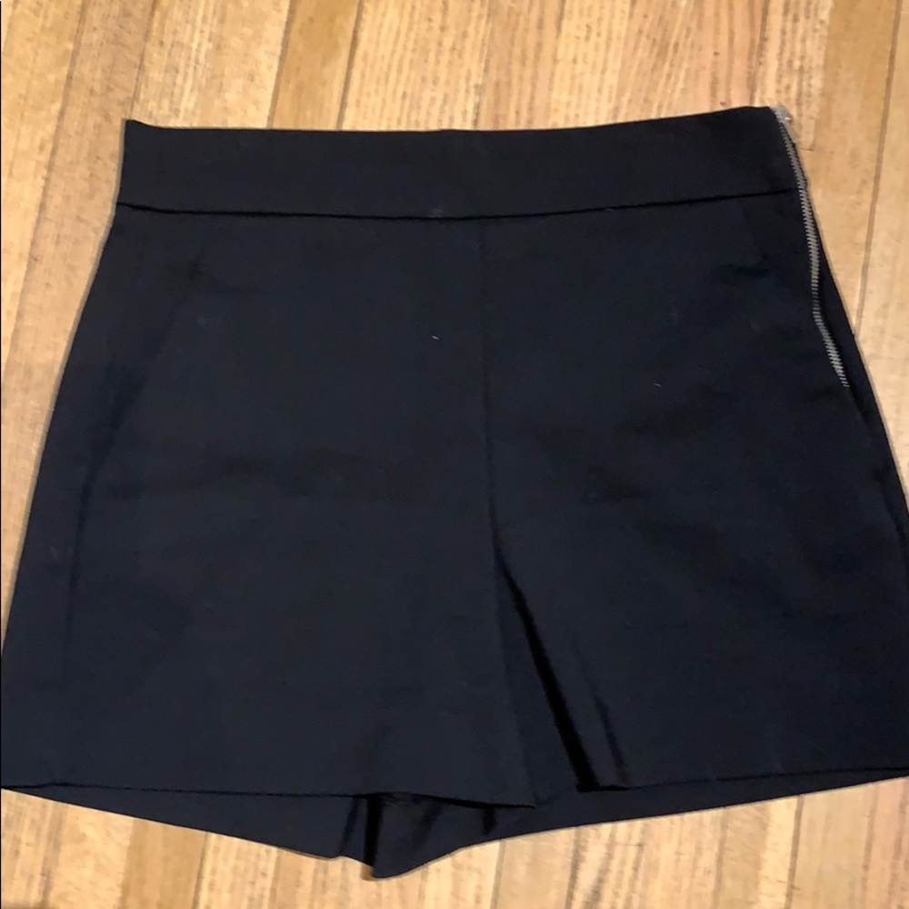 Zara High waisted black shorts